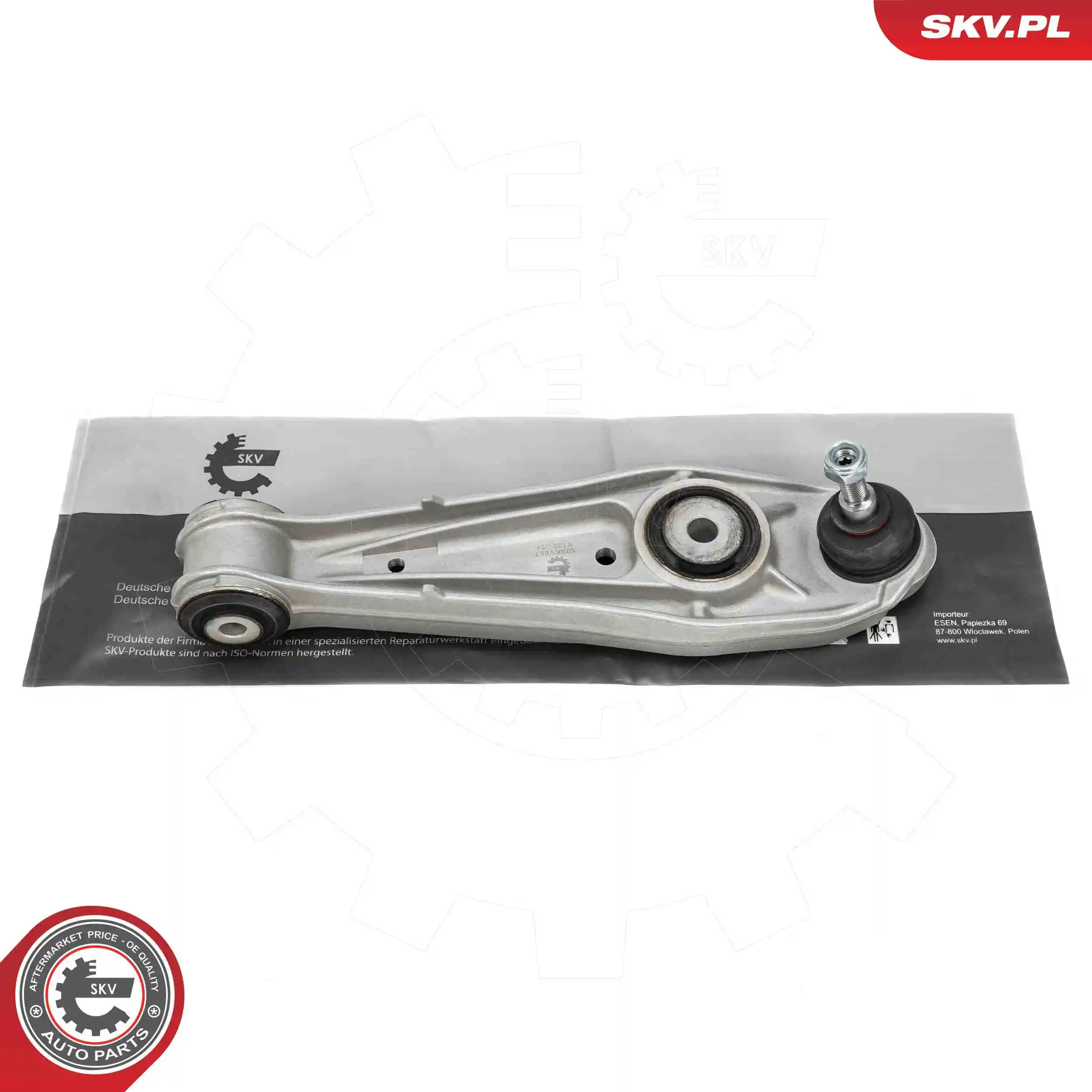 Control/Trailing Arm, wheel suspension